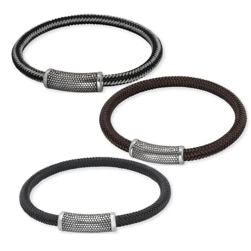 BSS673 STAINLESS STEEL CABLE BRACELET AAB CO..