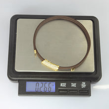 画像をギャラリービューアに読み込む, MBSS67 MAGNETIC BRACELET WITH BRASS BEAD AAB CO..
