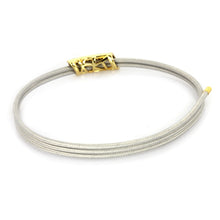 画像をギャラリービューアに読み込む, MBSS67 MAGNETIC BRACELET WITH BRASS BEAD AAB CO..
