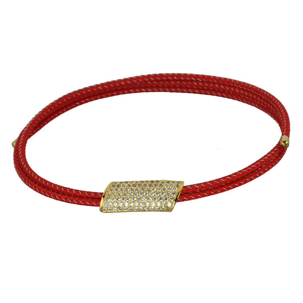 MBSS67 MAGNETIC BRACELET WITH BRASS BEAD AAB CO..