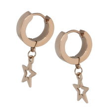 画像をギャラリービューアに読み込む, MESS24 STAINLESS STEEL EARRING WITH STAR AAB CO..
