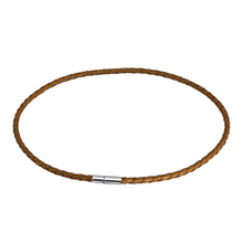 画像をギャラリービューアに読み込む, NSS362 STAINLESS STEEL LEATHER NECKLACE AAB CO..
