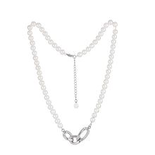 画像をギャラリービューアに読み込む, NSS802 STAINLESS STEEL NECKLACE WITH SHELL PEARL AAB CO..
