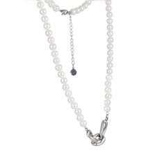 画像をギャラリービューアに読み込む, NSS802 STAINLESS STEEL NECKLACE WITH SHELL PEARL AAB CO..
