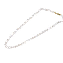 画像をギャラリービューアに読み込む, NSS861 STAINLESS STEEL NECKLACE WITH SHELL PEARL AAB CO..
