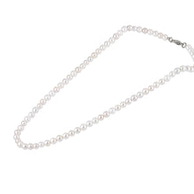 画像をギャラリービューアに読み込む, NSS861 STAINLESS STEEL NECKLACE WITH SHELL PEARL AAB CO..
