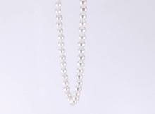 画像をギャラリービューアに読み込む, NSS861 STAINLESS STEEL NECKLACE WITH SHELL PEARL AAB CO..
