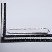 画像をギャラリービューアに読み込む, NSS863 STAINLESS STEEL NECKLACE WITH SHELL PEARL AAB CO..
