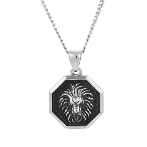 PSS1125 STAINLESS STEEL PENDANT WITH LION AAB CO..