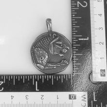 画像をギャラリービューアに読み込む, PSS1130 STAINLESS STEEL PENDANT WITH 925 BLACK AAB CO..
