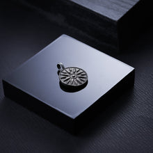 画像をギャラリービューアに読み込む, PSS1133 STAINLESS STEEL PENDANT WITH 925 BLACK AAB CO..
