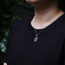 画像をギャラリービューアに読み込む, PSS1161 STAINLESS STEEL OVAL PENDANT AAB CO..
