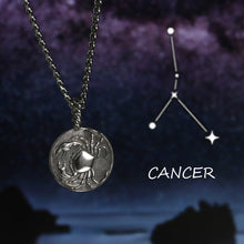 画像をギャラリービューアに読み込む, PSS1190 Stainless Steel Zodiac Pendant -- Cancer AAB CO..
