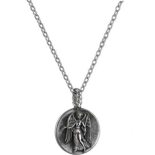 PSS1197 Stainless Steel Zodiac Pendant -- Virgo AAB CO..