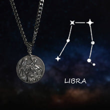 画像をギャラリービューアに読み込む, PSS1198 Stainless Steel Zodiac Pendant -- Libra AAB CO..
