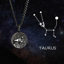 画像をギャラリービューアに読み込む, PSS1200 Stainless Steel Zodiac Pendant -- Taurus AAB CO..
