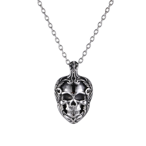 PSS1262 STAINLESS STEEL SKULL PENDANT AAB CO..