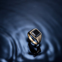 画像をギャラリービューアに読み込む, RSS1036 STAINLESS STEEL RING WITH NATURAL STONE AAB CO..
