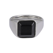 画像をギャラリービューアに読み込む, RSS1036 STAINLESS STEEL RING WITH NATURAL STONE AAB CO..
