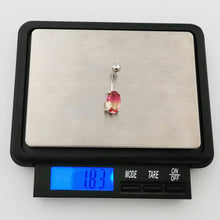 画像をギャラリービューアに読み込む, 【BP特別商品】TBPN422 BANANA WITH OVAL SHAPE GLASS STONE
